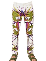 GIVENCHY - 17CM BIRD OF PARADISE PRINT DEN JEANS