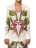 GIVENCHY - BIRDS OF PARADISE PRINT GABARDINE JACKET
