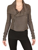 RICK OWENS - BLISTERED BIKER NAPPA LEDER JACKE