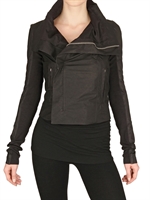 RICK OWENS - BIKER VELO LEDER JACKE