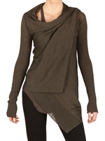 RICK OWENS - MAGLIA IN BAMBOO
