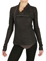 RICK OWENS - SUPERFEINE NAPPA LEDER JACKE