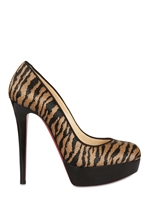 CHRISTIAN LOUBOUTIN - DECOLLETE' BIANCA IN PANAMA 140MM