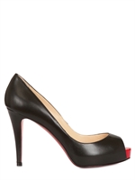 CHRISTIAN LOUBOUTIN - DECOLLETE' VERY PRIVE IN PELLE SPUNTATA 100MM
