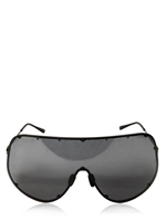 RICK OWENS - OCCHIALI DA SOLE IN POLYCARBONATO E INOX