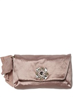 LANVIN - POCHETTE DA SERA IN RASO - ROSA