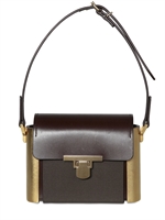 LANVIN - LEATHER WITH METAL SIDES CA TOP HANDLE