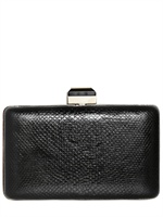 LANVIN - POCHETTE DA SERA IN PELLE DI SERPENTE D'ACQUA