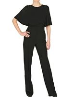 VALENTINO - TUTA DI CADY STRETCH CON CAPPA