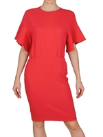 VALENTINO - STRETCH VISCOSE CADY DRESS