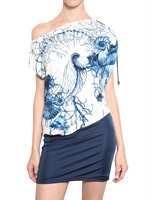 ROBERTO CAVALLI - PRINTED LYCRA DRESS