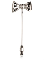 LANVIN - BOW TIE BRASS PIN