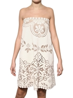 VALENTINO - LACE BOBINÈ FLANDRE COTTON DRESS