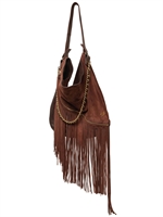 DSQUARED - WILDLEDER & LEDER FRANSEN UMHÄNGETASCHE