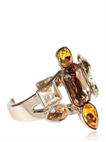 ATELIER SWAROVSKI - TAG UND NACHT ARMBAND - GELB/GOLD