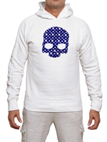 HYDROGEN - FLOCK SKULL MONOGRAM SWEATSHIRT