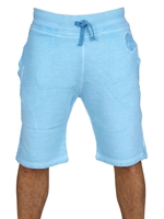 HYDROGEN - GENÄHTE TOTENKOPF KALT DYED FLEECE SHORTS