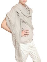 JIL SANDER - WOVEN LINNEN MODAL SCARF