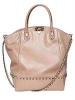 VALENTINO - ROCKSTUD LARGE TOP HANDLE