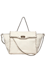 VALENTINO - ROCKSTUD SMALL TOP HANDLE