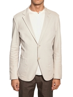 LANVIN - COTTON JERSEY PIQUET EFFECT JACKET