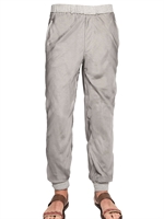 LANVIN - SILK CHIFFON AND JERSEY TROUSERS