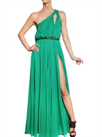 DSQUARED - SILK CHIFFON LONG DRESS