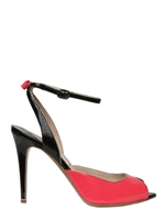 NICHOLAS KIRKWOOD - 100MM PATENT ANKLE STRAP SANDALS