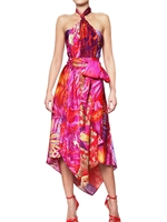 SALVATORE FERRAGAMO - JUNGLE PRINT CREPE DE CHINE DRESS