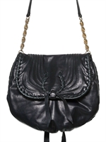 NINA RICCI - GRAINY LEDER ONDINE UMHÄNGETASCHE