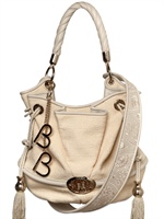 LANCEL - BRIDGET BARDO BAUMWOLL TWEED UMHÄNGETASCHE