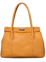 LANCEL - LOUYETU GRAINED MEDIUM UMHÄNGETASCHE