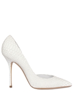 CASADEI - DECOLLETE' D'ORSEY STAMPA PITONE 100MM