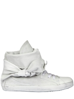 CINZIA ARAIA - SUEDE LACE AROUND HIGH SNEAKERS