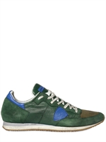 PHILIPPE MODEL - WILDLEDER UND LEDER SNEAKERS