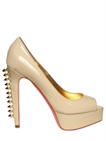 RUTHIE DAVIS - DECOLLETÈ IN VERNICE CON BORCHIE 130MM