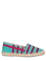 PALOMITAS BY PALOMA BARCELO' - 15MM COTTON PIQUET ESPADRILLE FLATS