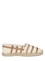 PALOMITAS BY PALOMA BARCELO' - 15MM COTTON PIQUET ESPADRILLE FLATS