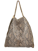 STELLA MCCARTNEY - ECO PYTHON FALABELLA UMHÄMGETASCHE