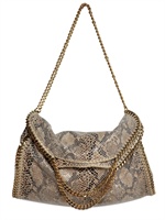 STELLA MCCARTNEY - ECO PYTHON FALABELLA DREI KETTEN UMHÄNGETASCHE