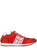 CIABOO - UK FLAG STUDDED SNEAKERS