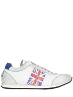 CIABOO - UK FLAG STUDDED SNEAKERS