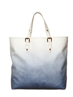 BORBONESE - BORSA A MANO IN PVC CON STAMPA SFUMATA 