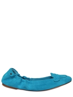 RALPH LAUREN - SUEDE BALLERINA FLATS