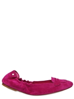 RALPH LAUREN - SUEDE BALLERINA FLATS