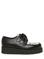 UNDERGROUND - SCARPA MODELLO CREEPER IN PELLE BICOLORE