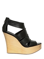 SERAFINI - ZEPPE ETOILE IN PELLE 110MM