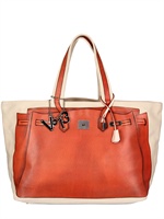 V73 - SHOPPING IN CANVAS STAMPATA