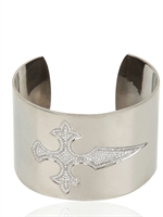 STONE PARIS - BLUT DIAMANT SILBER ARMBAND - SCHWARZ GRÜN