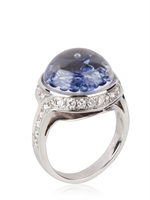 ROYAL ASSCHER - ANELLO DI ORO E DIAMANTI STELLE D'AFRICA